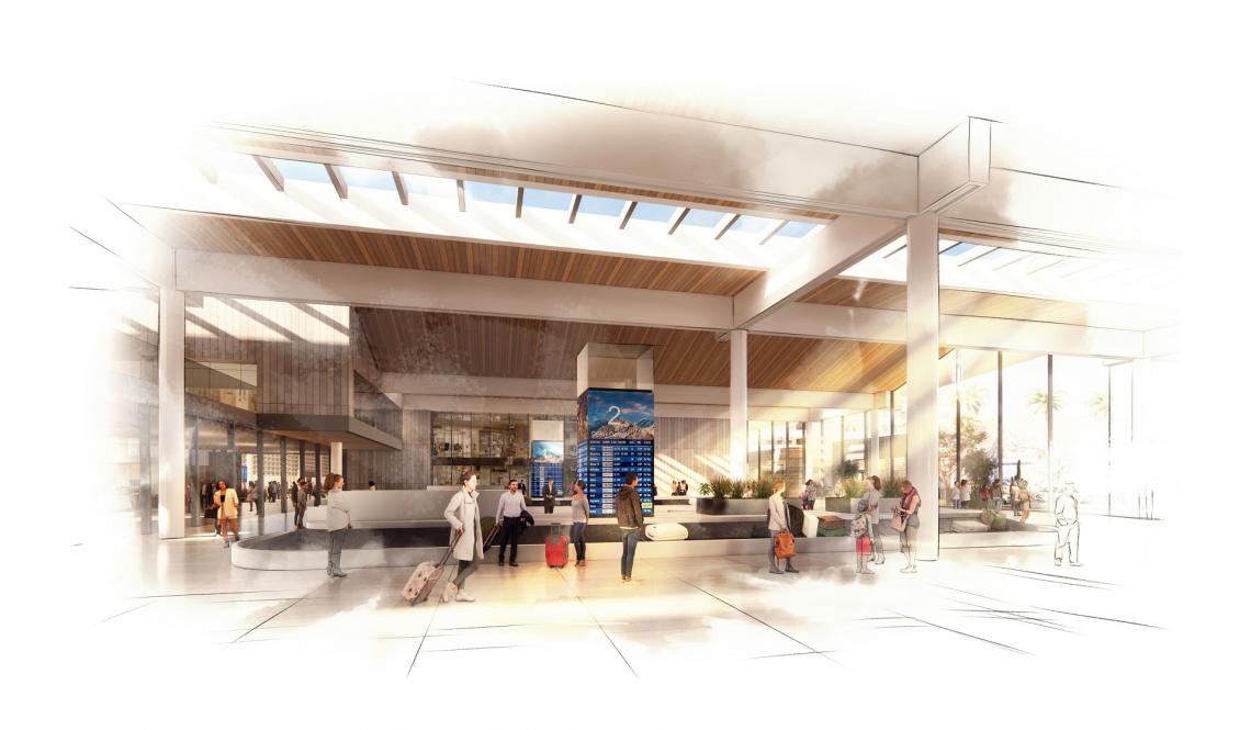 Three Design Options For Hollywood Burbank Airport's New Terminal ...